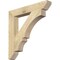 Ekena Millwork Balboa Slat Rough Sawn Bracket, Douglas Fir, 4"W x 28"D x 28"H BKT04X28X28BOA06RDF - alternate 1